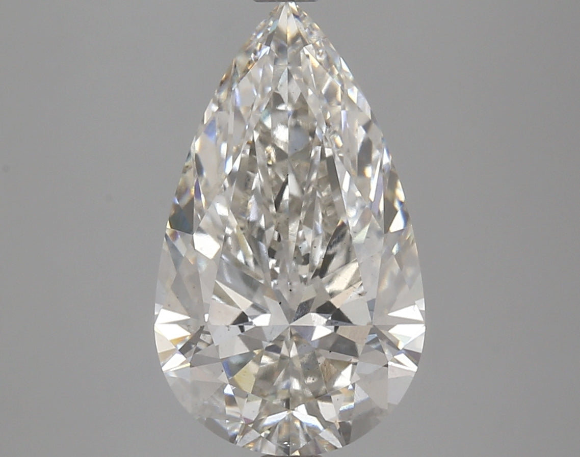 Pear 4.09ct H VS2