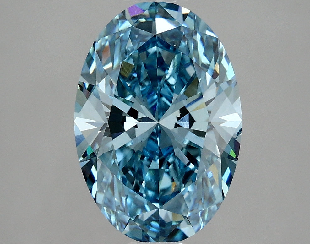 Oval 2.99ct FANCY VS2