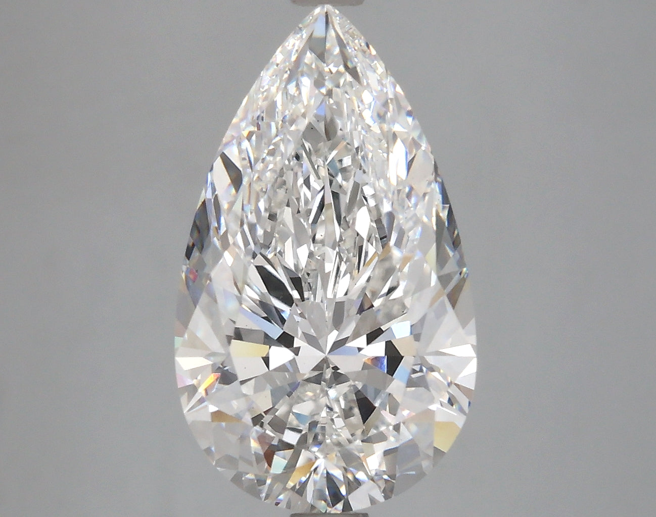 Pear 4.53ct F VS1