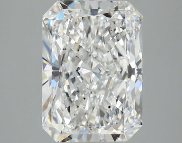 IGI 2.67ct D SI1 Radiant