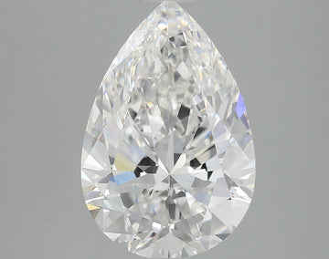 IGI 2.93ct E VS1 Pear