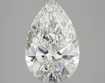 IGI 2.90ct E VS1 Pear