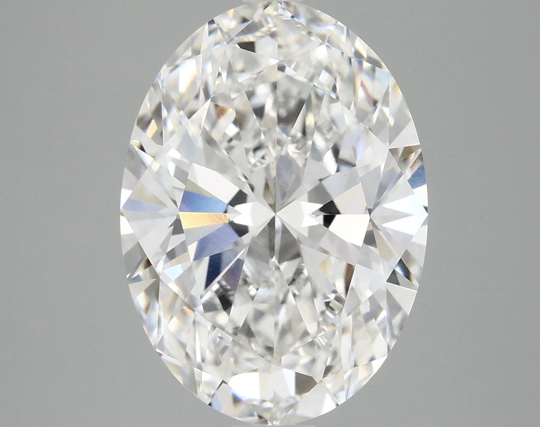 IGI 5.01ct F VVS2 Oval