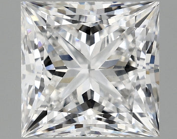 IGI 1.91ct E VVS2 Princess