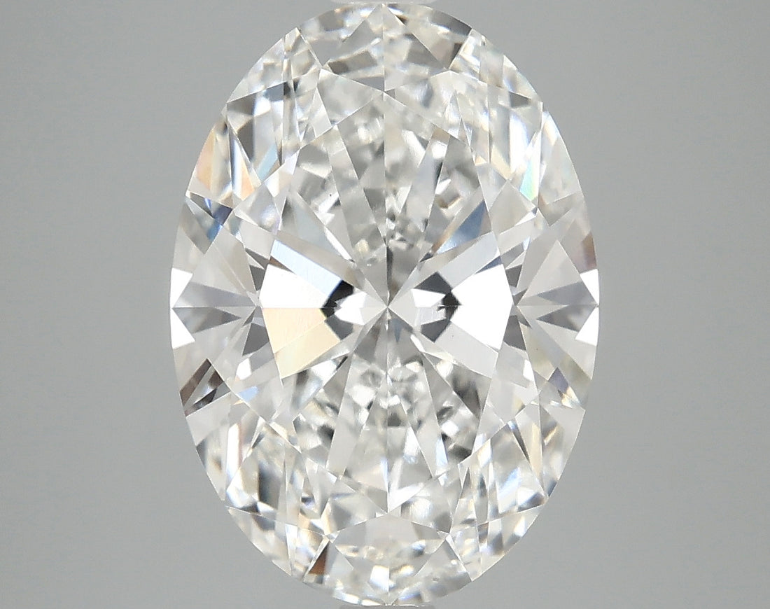 IGI 5.01ct F VVS2 Oval