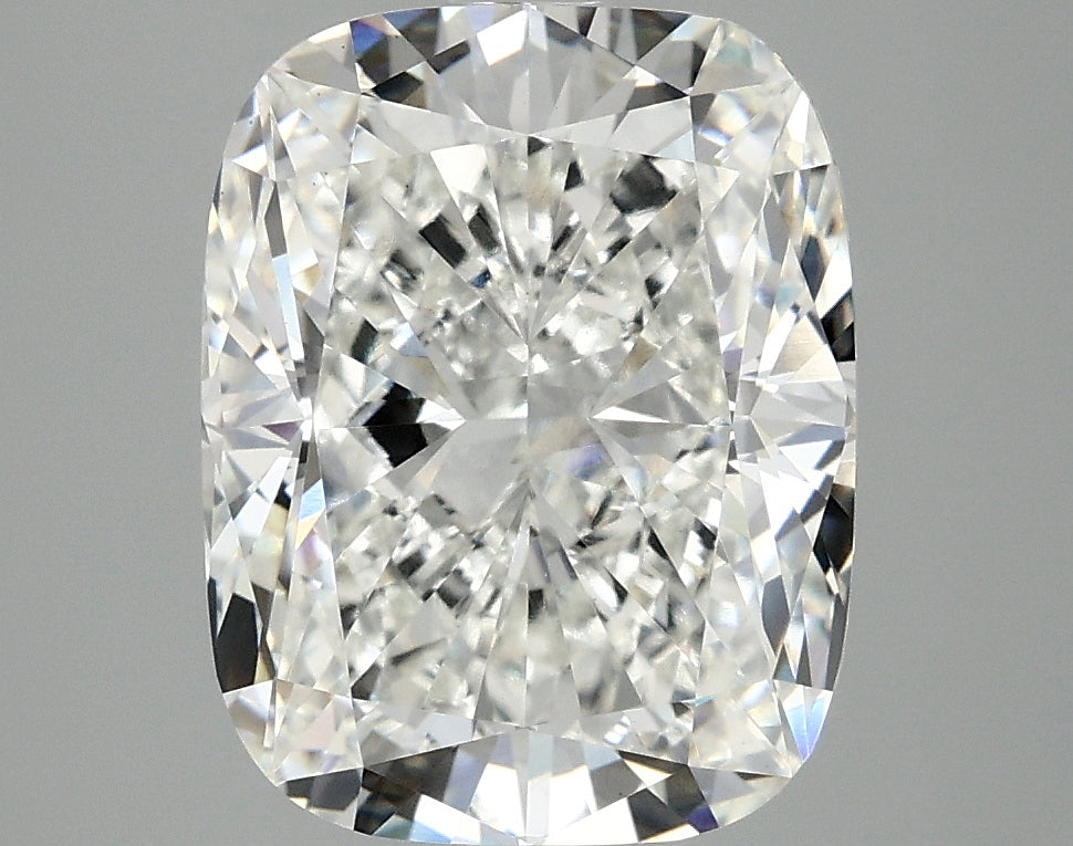 IGI 4.87ct F VS1 Cushion