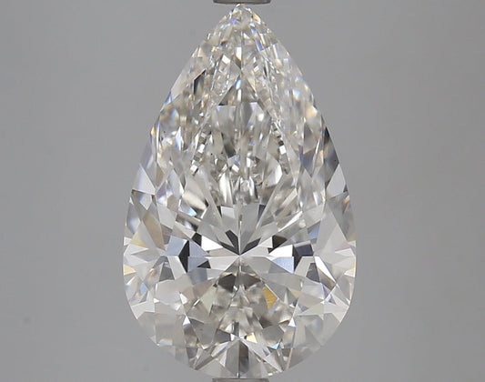 Pear 4.86ct H VS1