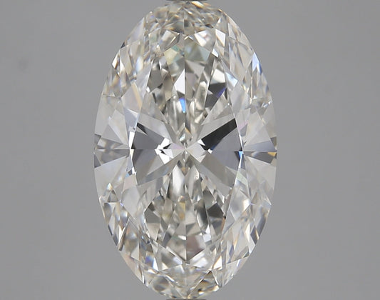 Oval 4.87ct H VS1