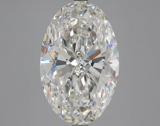 Oval 6.68ct F SI1