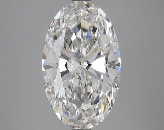 Oval 4.43ct F SI1