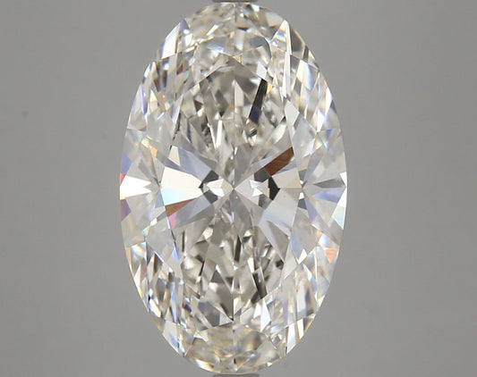 Oval 5.45ct H VVS2