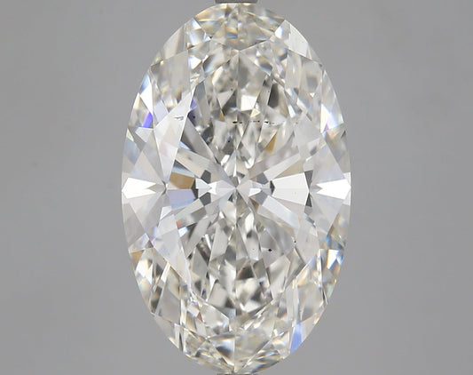 Oval 6.21ct H SI1