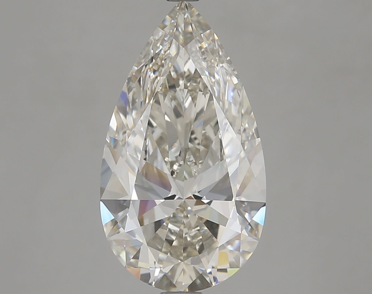 Pear 4.27ct H VVS2