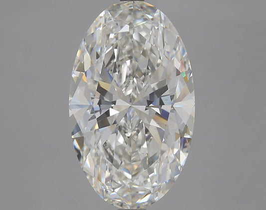 Oval 5.02ct H VS1