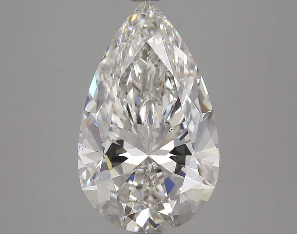 Pear 4.07ct H VS2