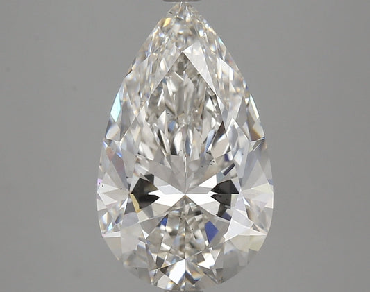 Pear 4.07ct H VS2