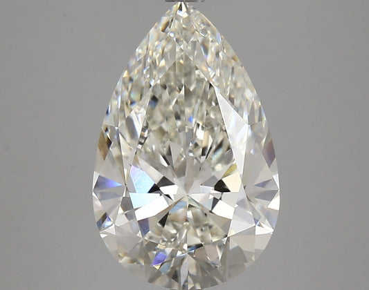 Pear 4.36ct H VVS2