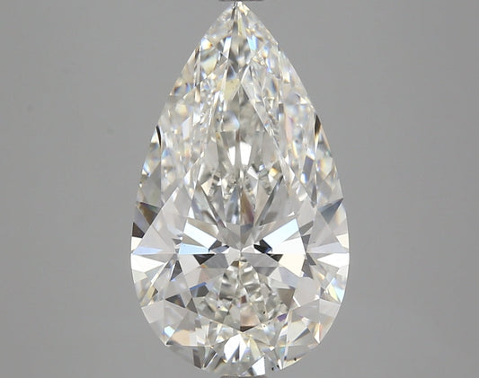 Pear 4.42ct G VS2