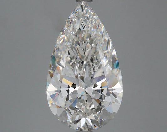 Pear 4.91ct G VS1