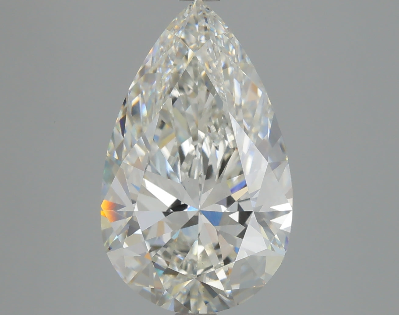 Pear 4.87ct G VS1
