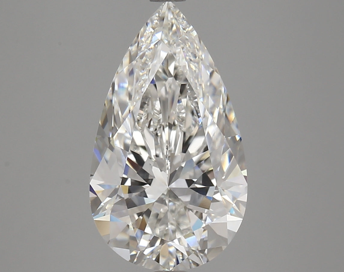 IGI 4.20ct F VS1 Pear