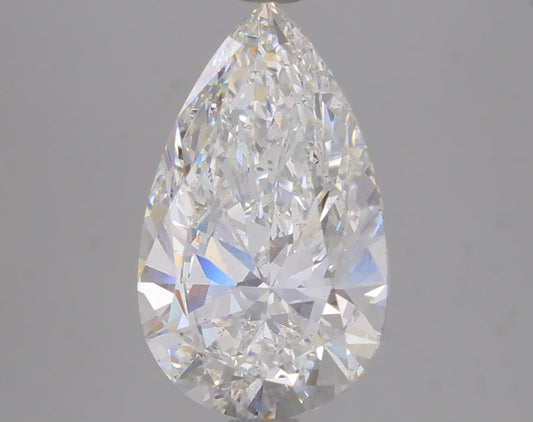 Pear 4.05ct G SI1