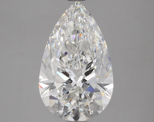 Pear 4.32ct G VS1