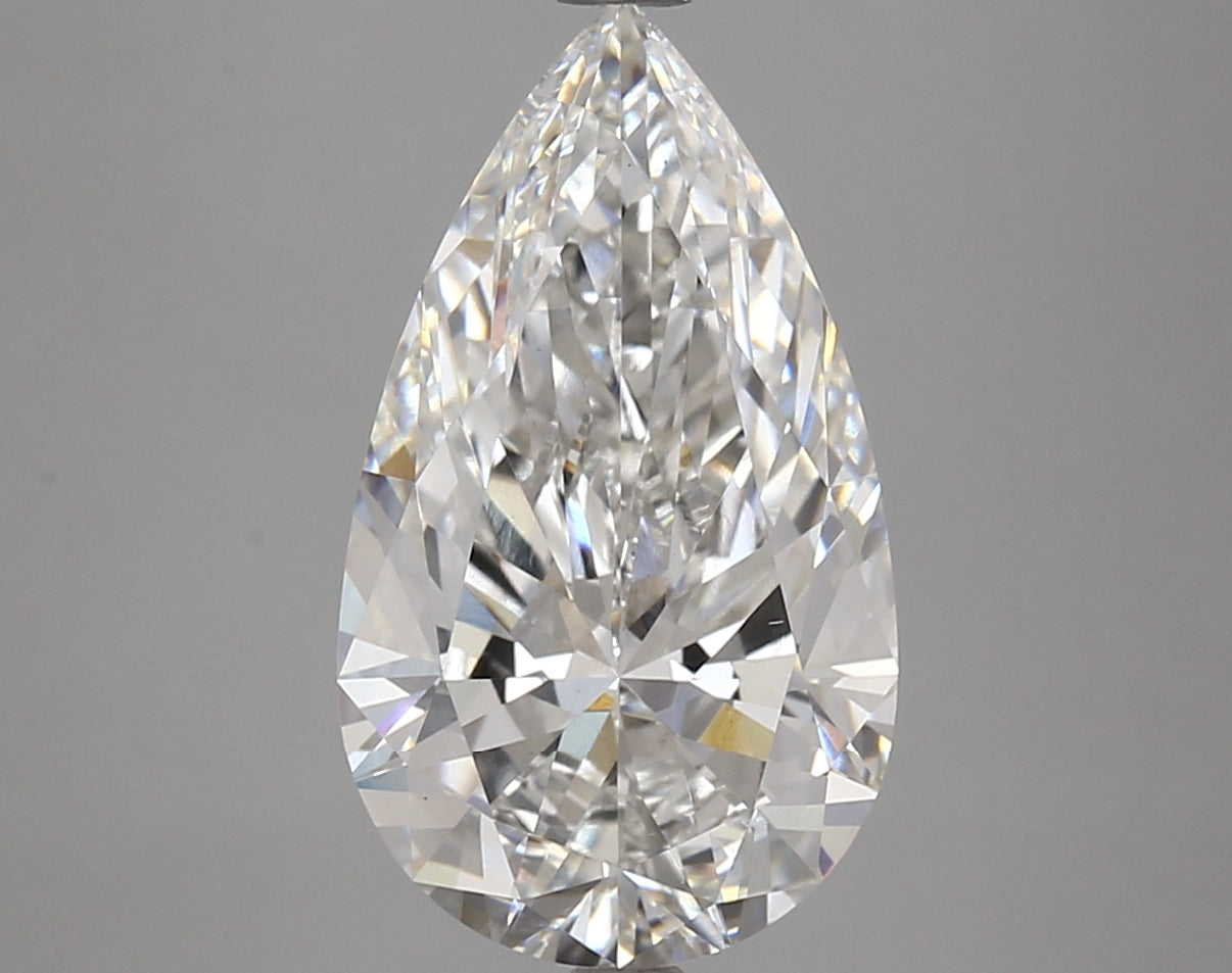 Pear 4.44ct G VS1
