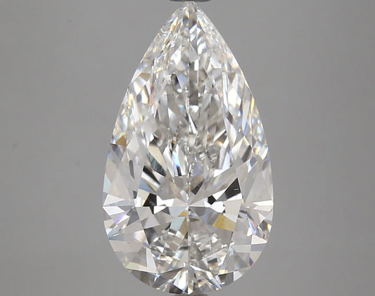 Pear 4.44ct G VS1