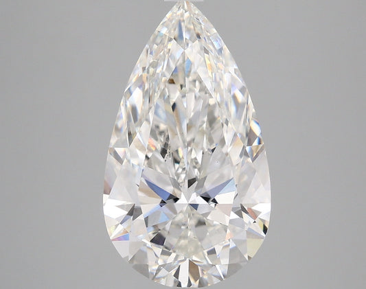 Pear 4.1ct G VVS2