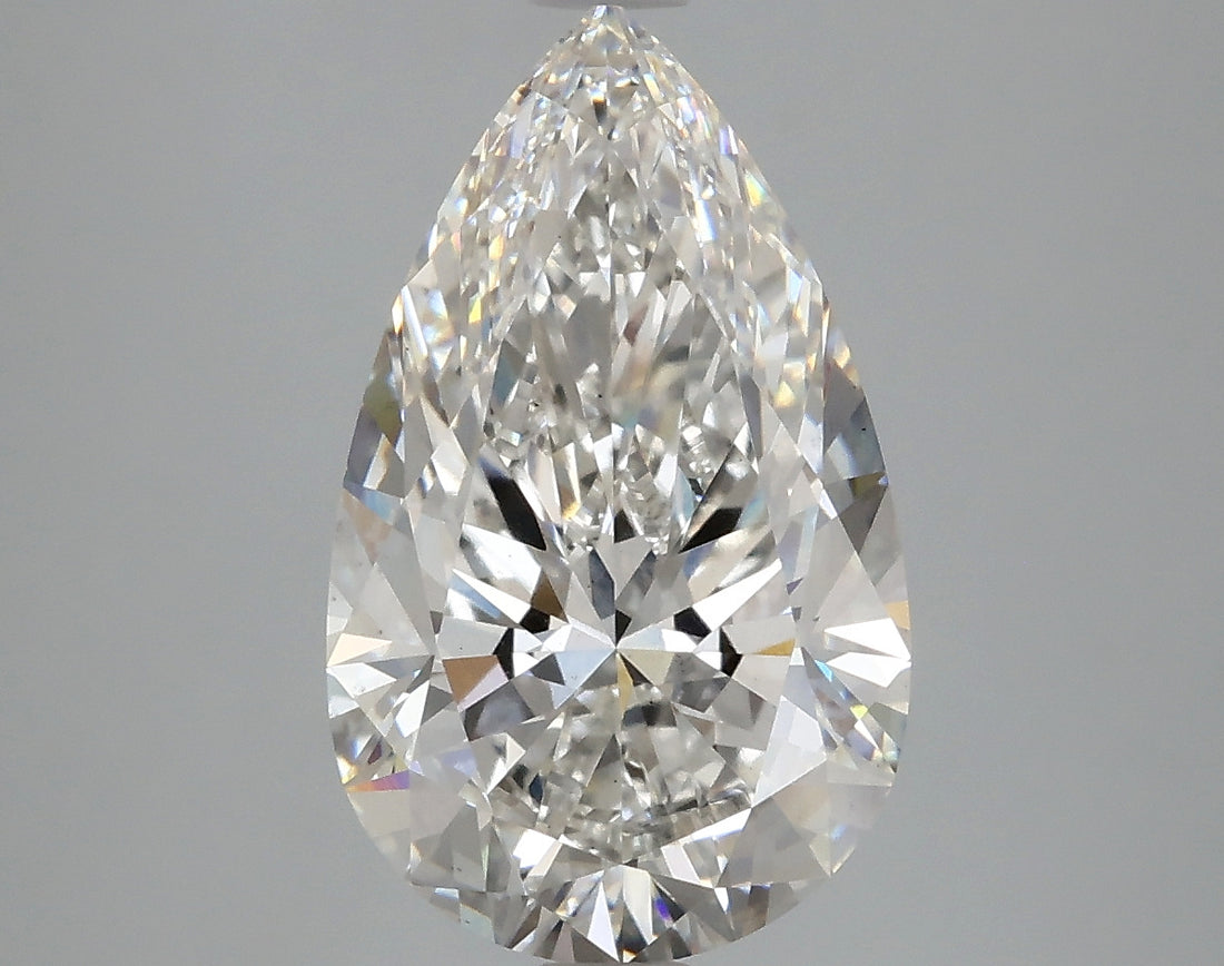 IGI 3.86ct F VS1 Pear