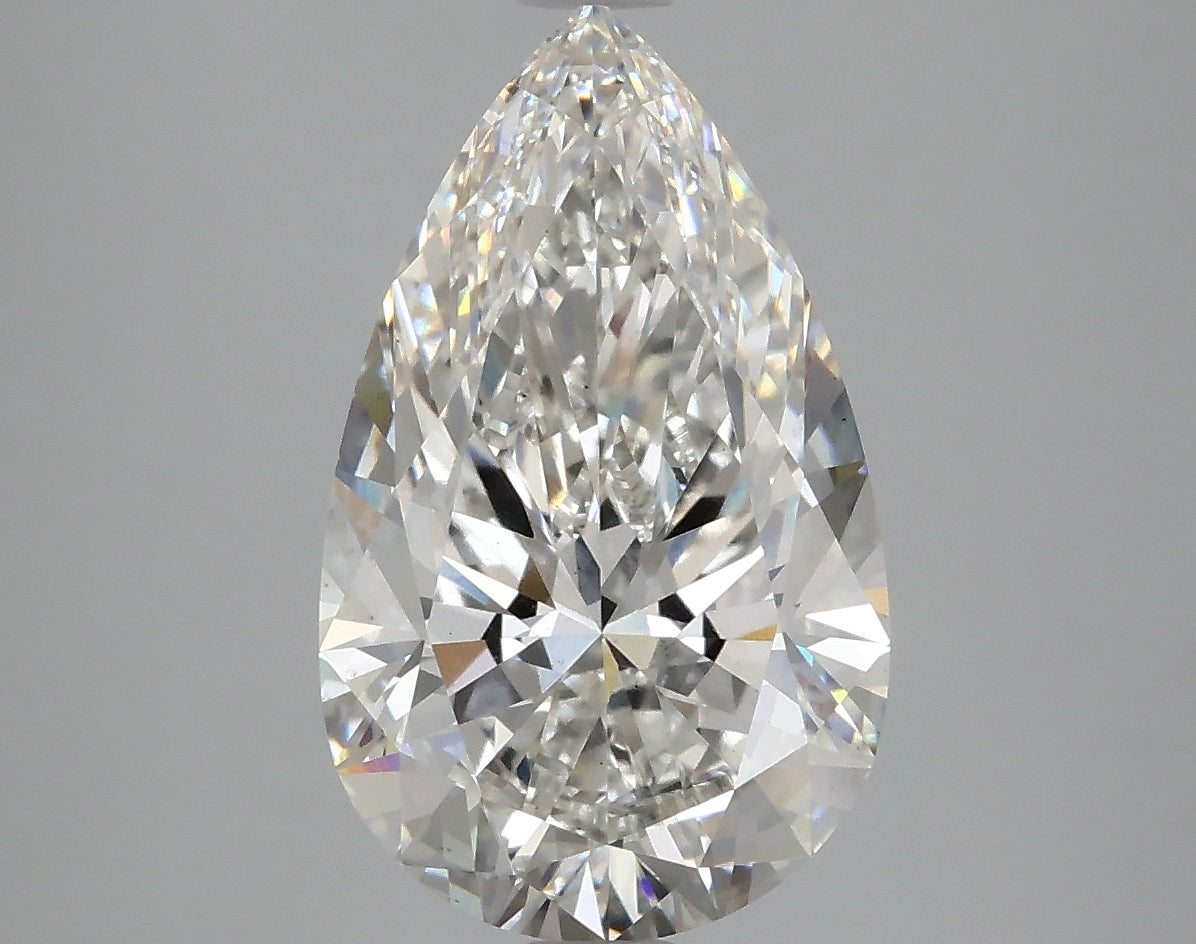 IGI 3.86ct F VS1 Pear