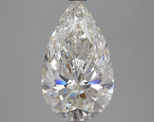 Pear 4.29ct H VVS2