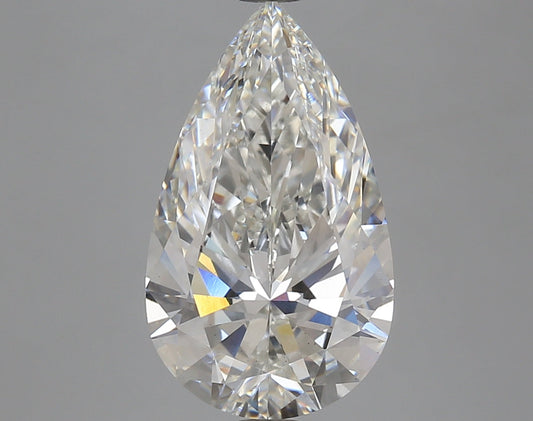 Pear 4.77ct G VS1