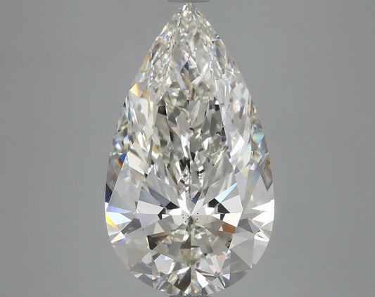 Pear 4.82ct G VS2