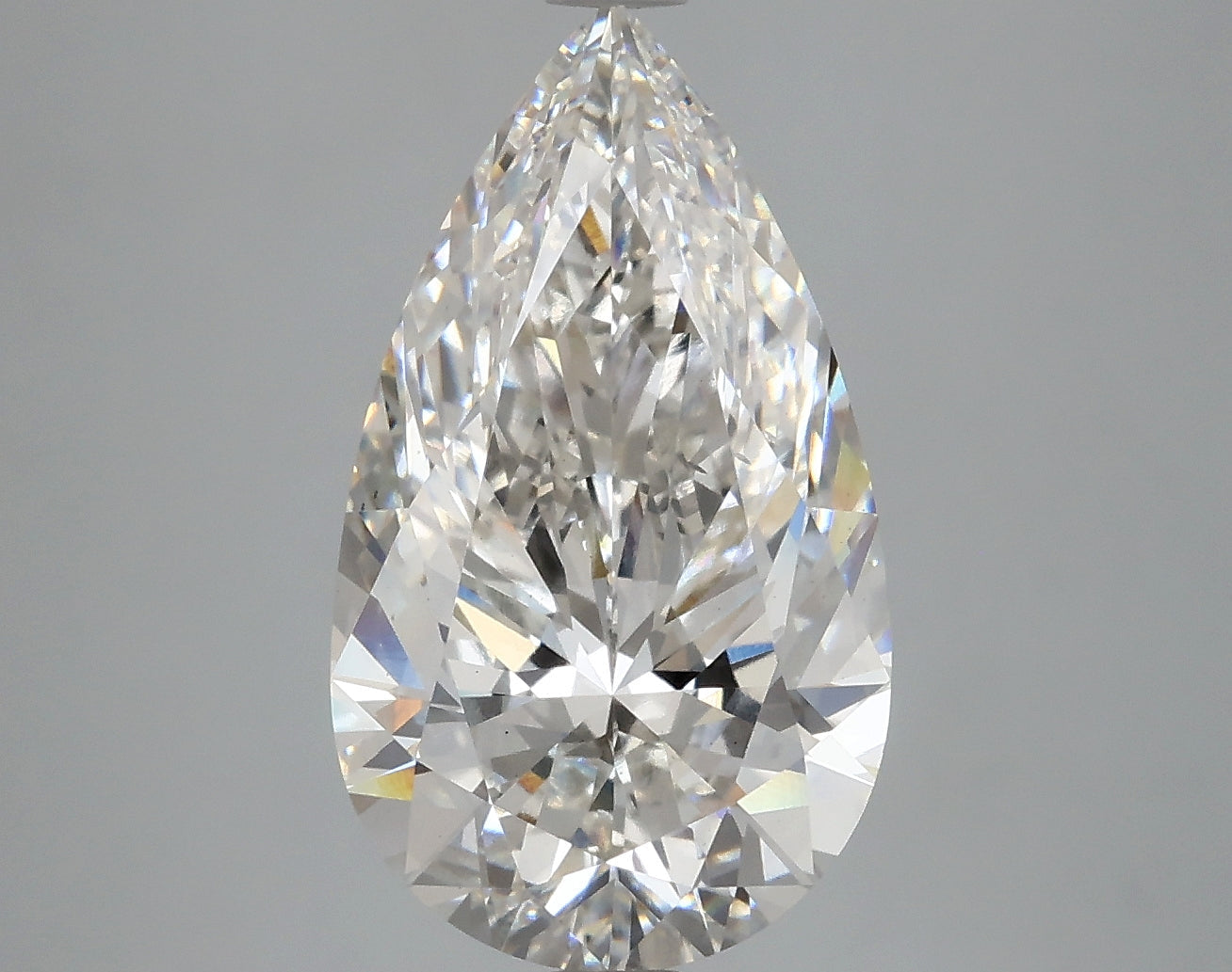 Pear 4.66ct G VS2