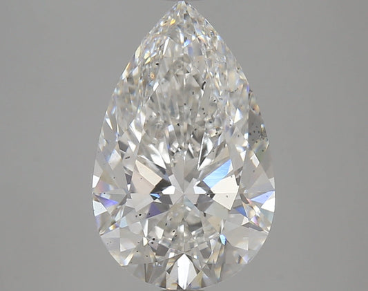 Pear 4.02ct F SI1