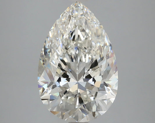 Pear 4.36ct G VS1