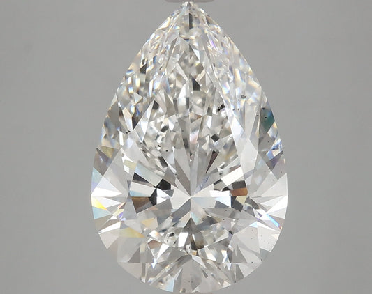 Pear 4.25ct F SI1