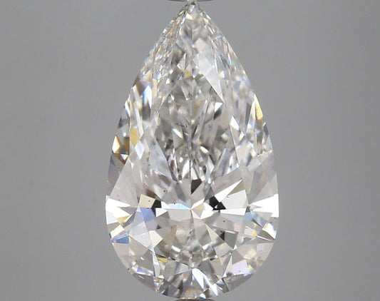 Pear 4.39ct G VS2
