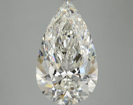 Pear 4.59ct H VS1