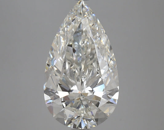 Pear 4.35ct H VS1