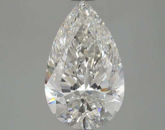 Pear 4.56ct G VS2