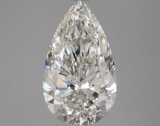 Pear 4.17ct H VS1