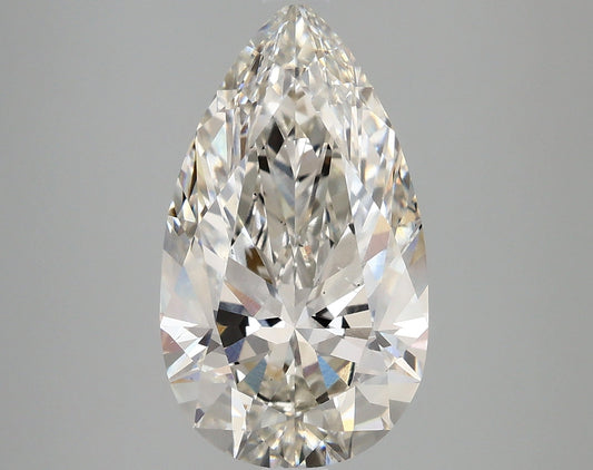 Pear 4.34ct G VS2