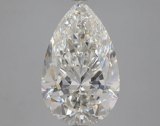 Pear 5.04ct H VS1