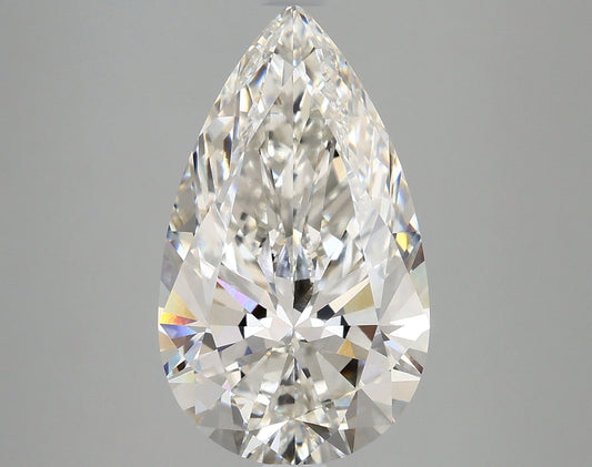 Pear 4.77ct G VVS2