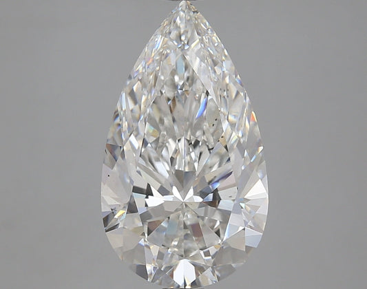 Pear 4.09ct E SI1