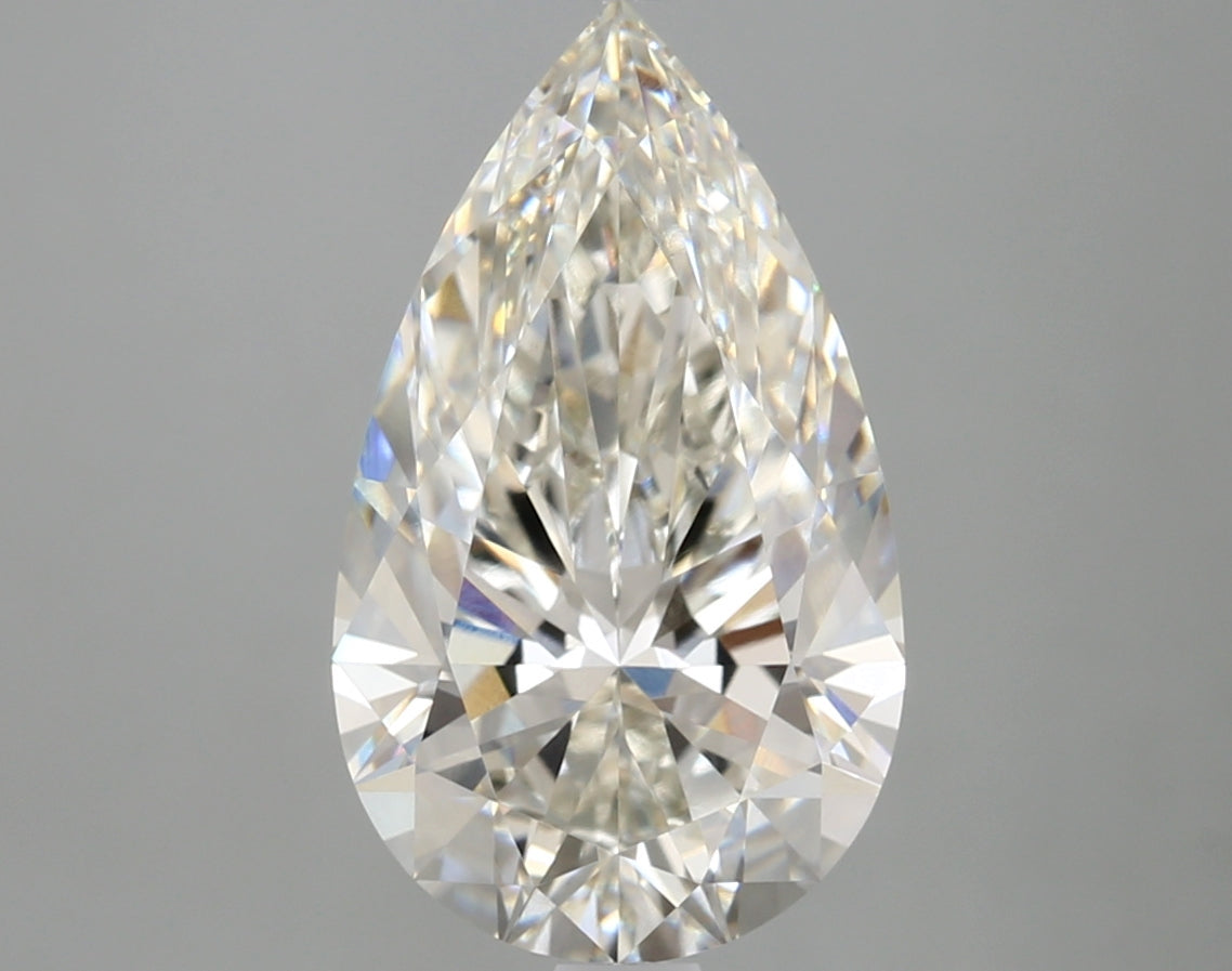 Pear 4.2ct H VVS2