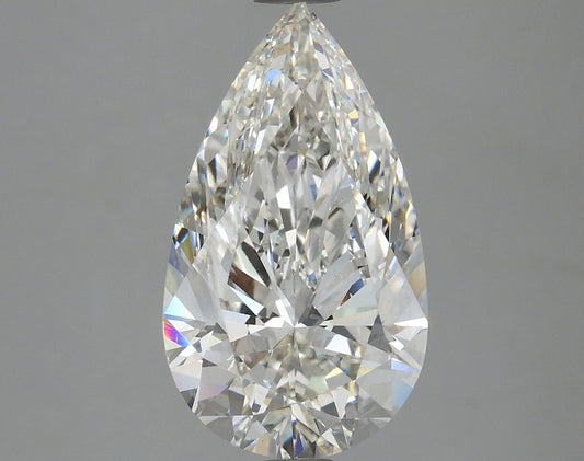Pear 4.53ct H VS1